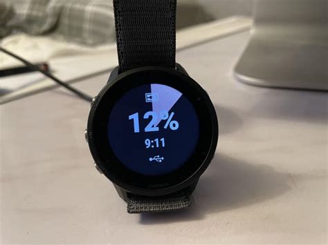 fake garmin watch display that shows a really young age